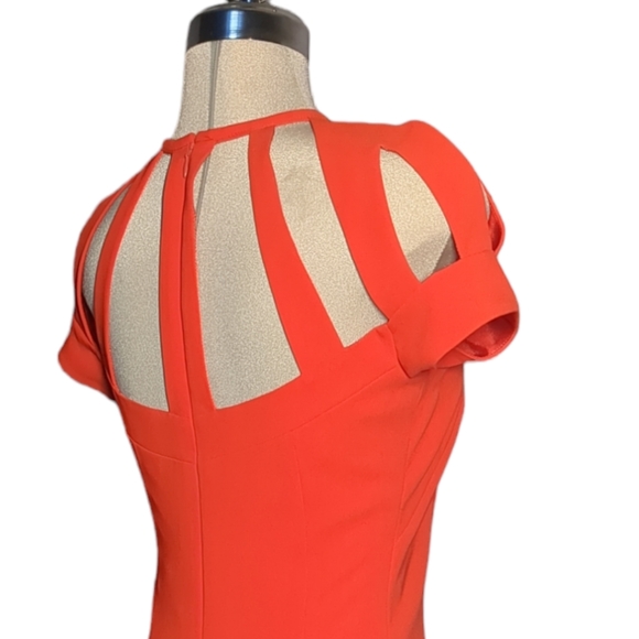 Lucia Mathis Luxury Crepe Slip with Around Neck Detail Side 8 - Picture 7 of 16